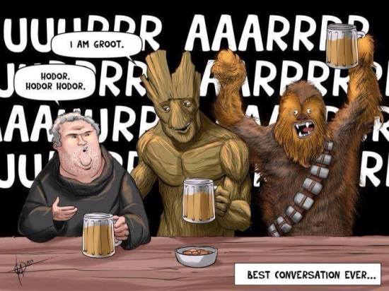 Le jeu des "images troll" - Page 5 Hodor-groot-chewbacca